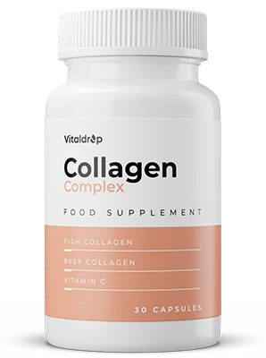Collagen Complex 30 capsules food supplement jar